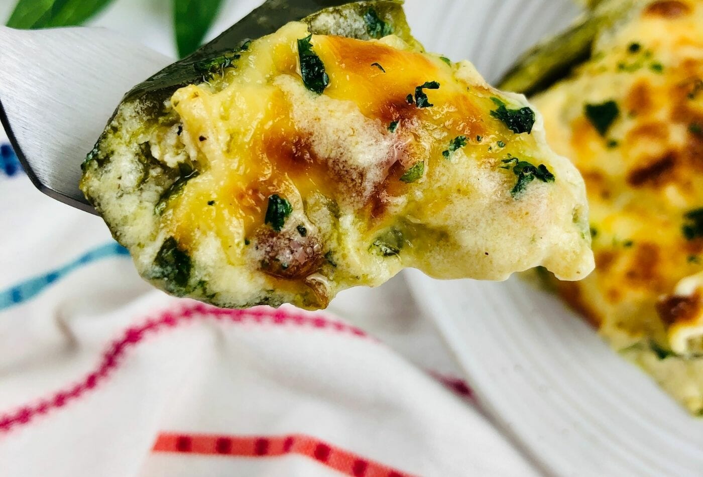 POBLANO CHICKEN ENCHILADAS WITHOUT TORTILLASActionable