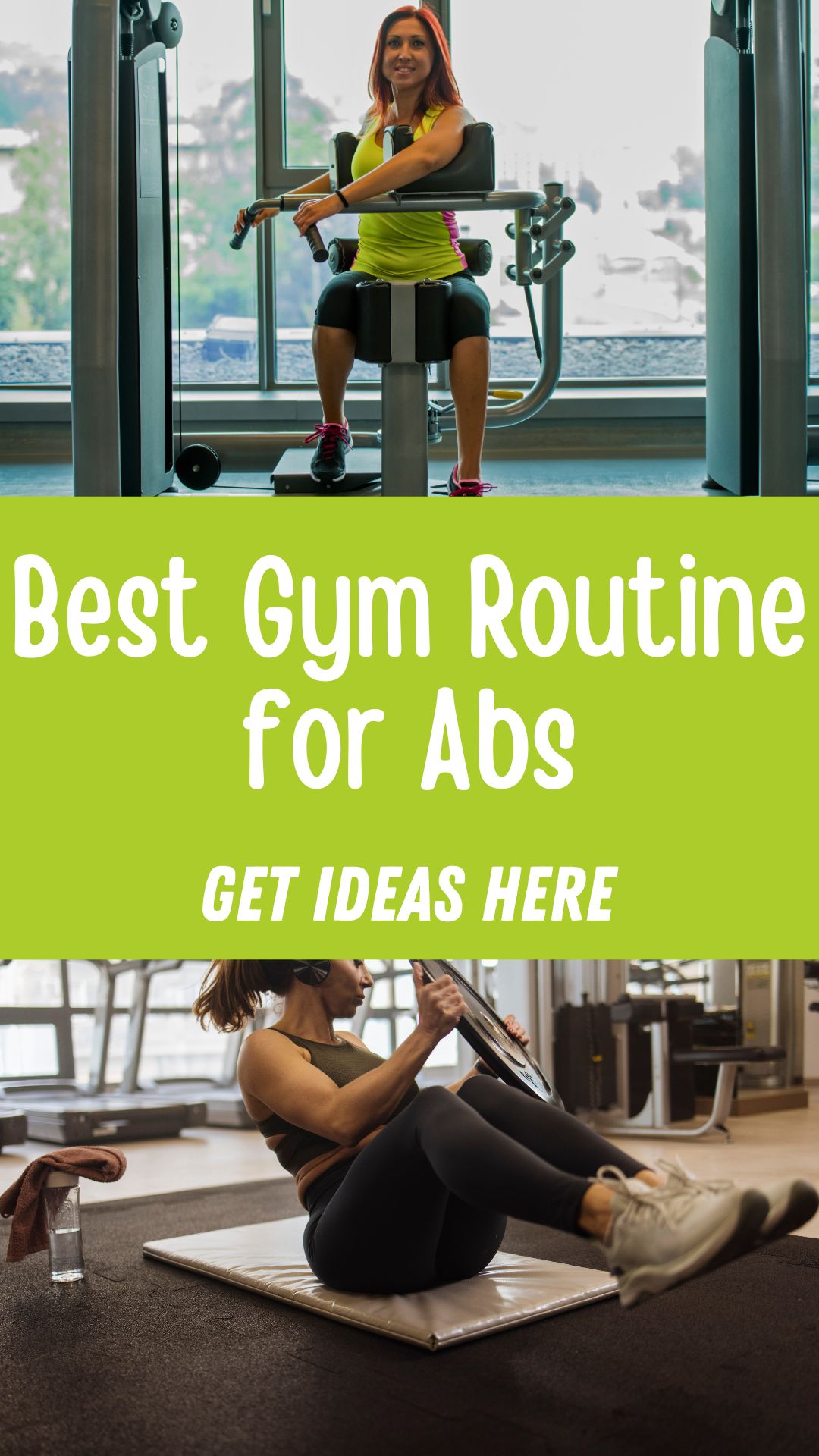 Abs Routine Gym Best Gym Routine for Abs